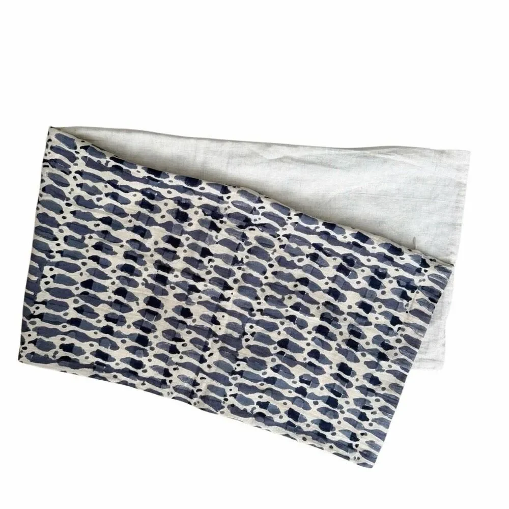 West Elm Happy Wave Oversized Long Lumbar Cushion Pillow Cover NWT 12
